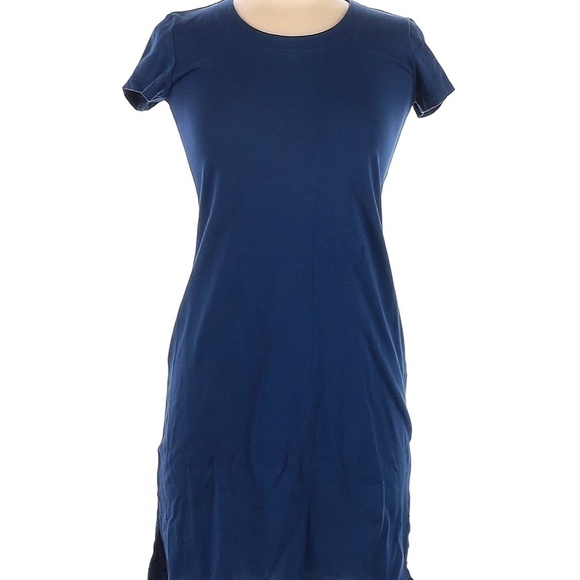 Tommy Bahama Dresses & Skirts - EUC Tommy Bahama Pima Cotton Blue Shift Shirt Dress Size Medium